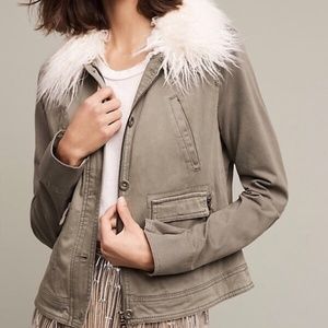 Anthropologie Marrakech Collared Cadet Jacket